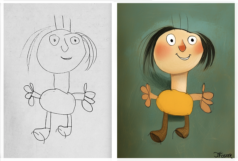 Magical Art Makeovers with MidJourney’s Retexture Tool
