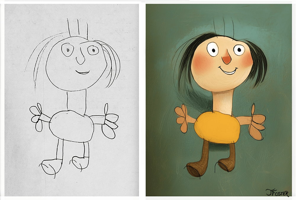 Magical Art Makeovers with  MidJourney’s Retexture&nbsp;Tool