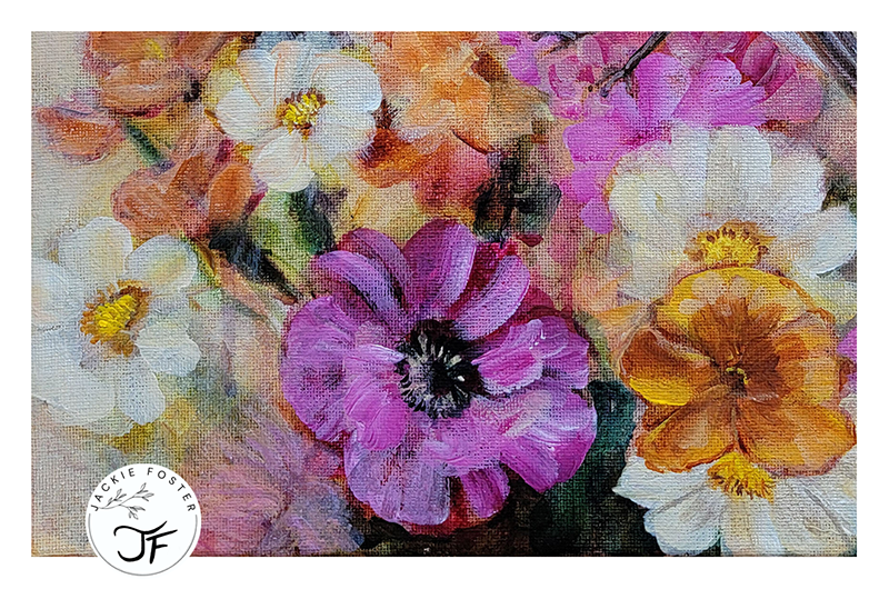 botanicals closeup 2 | Jackie Foster Art