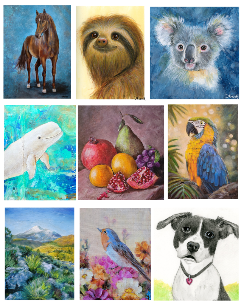 Painting collections | Jackie Foster Art