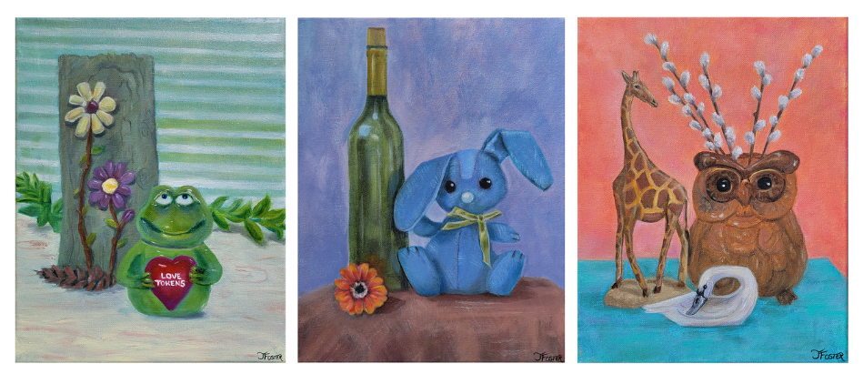 Love Held in Little Things still life series by Jackie Foster